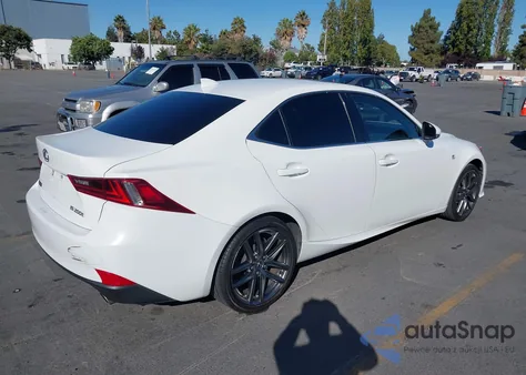 2016 Lexus Is 200T 200T from USA, damaged, VIN JTHBA1D29G5011923